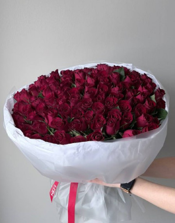Букет из 101 красной розы #3865