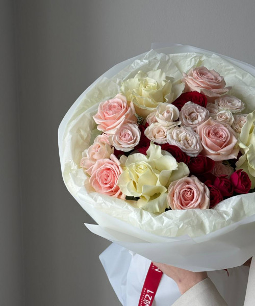 Букет из роз #3797 - Цветочный21