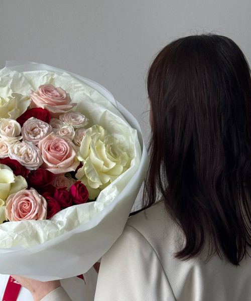 Букет из роз #3797 - Цветочный21