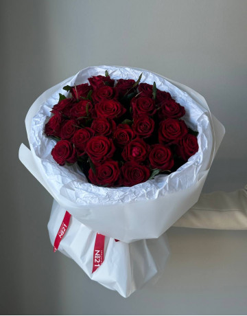 Букет из 25 роз #3802