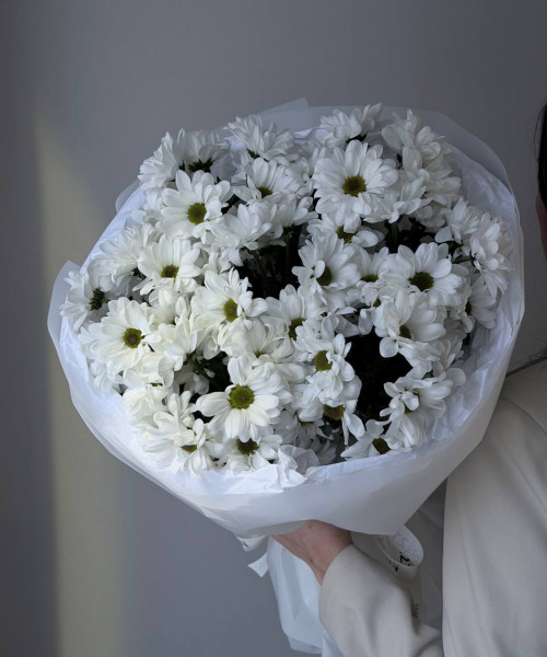 Букет из 7 хризантем - Цветочный21