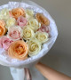 Моно букет из 15 роз #3682