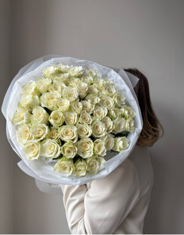 Букет из 51 розы 40см #3745