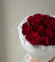 Букет из 15 красных роз 40 см