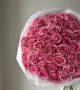 Букет из 51 розовой розы