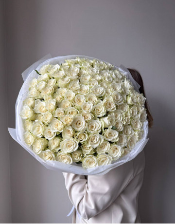 Букет из 101 розы 40 см #3747