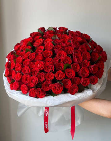 Букет из 101 красной розы #3865